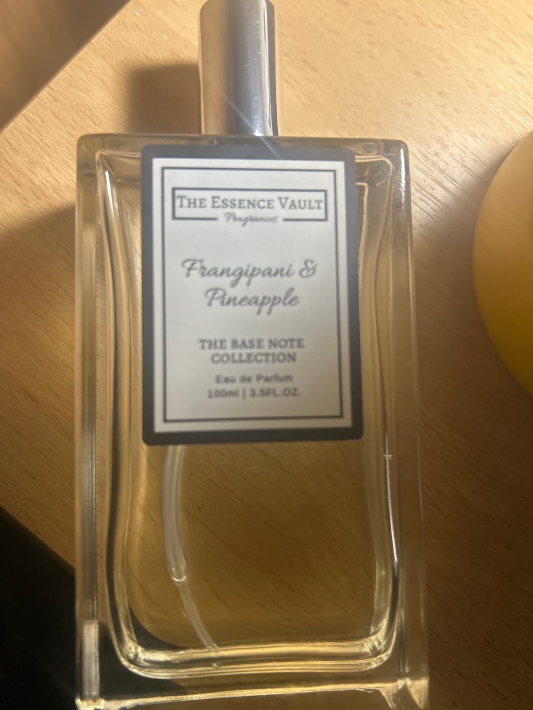 Customer photo review of Frangipani & Pineapple Eau De Parfum