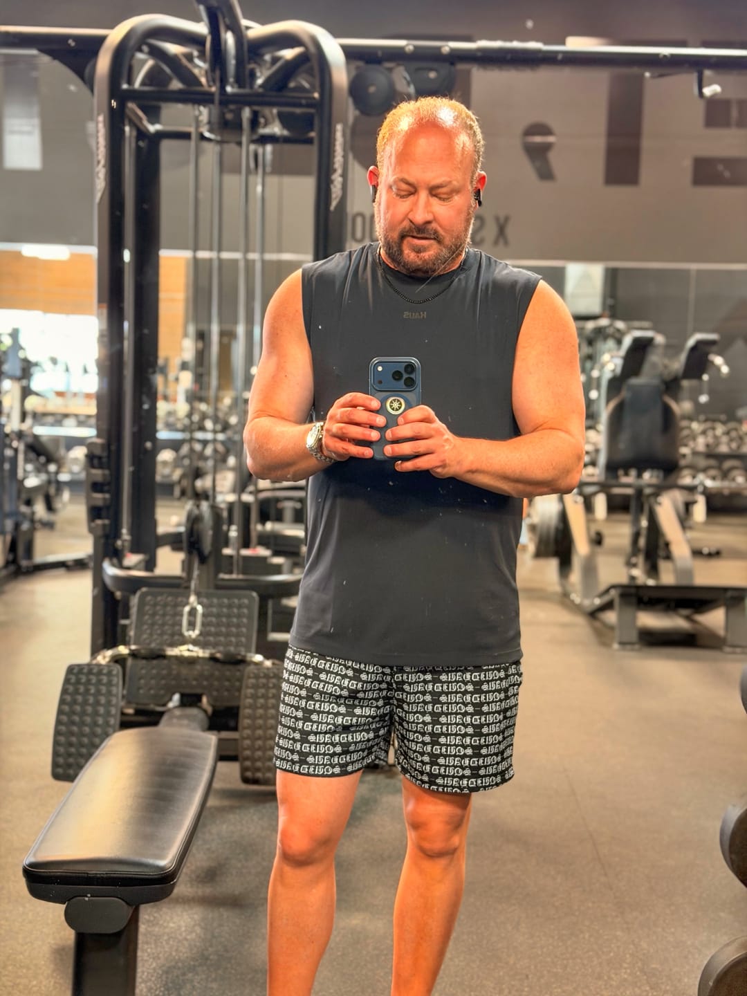 Customer photo review of Core Sleeveless Athletic Tank