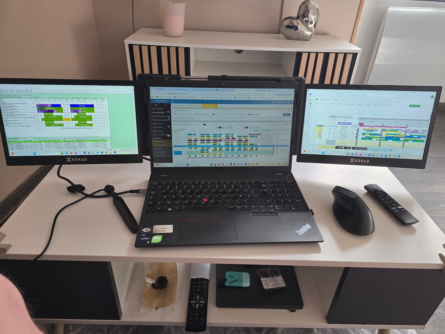 Customer photo review of X3 Pro® Double Écran Portable 13,3" - Confort & Productivité