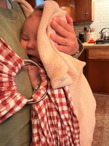 Customer photo review of Nestling Baby™ Nursing Cover