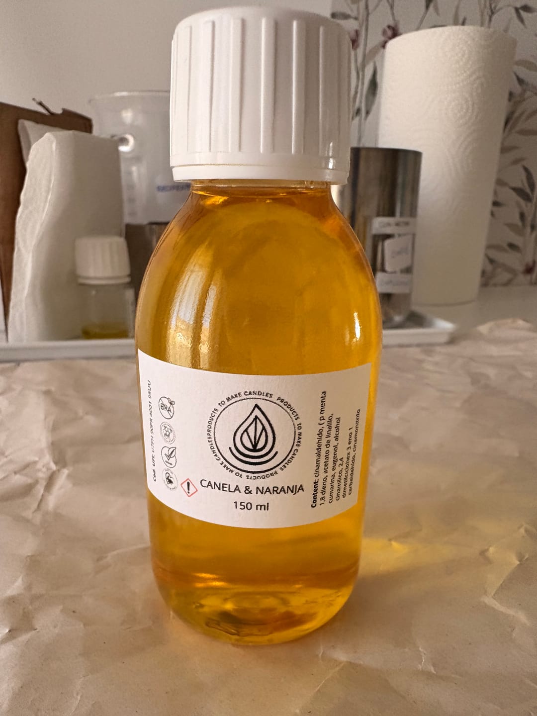 Customer photo review of Fragancia CANELA & NARANJA