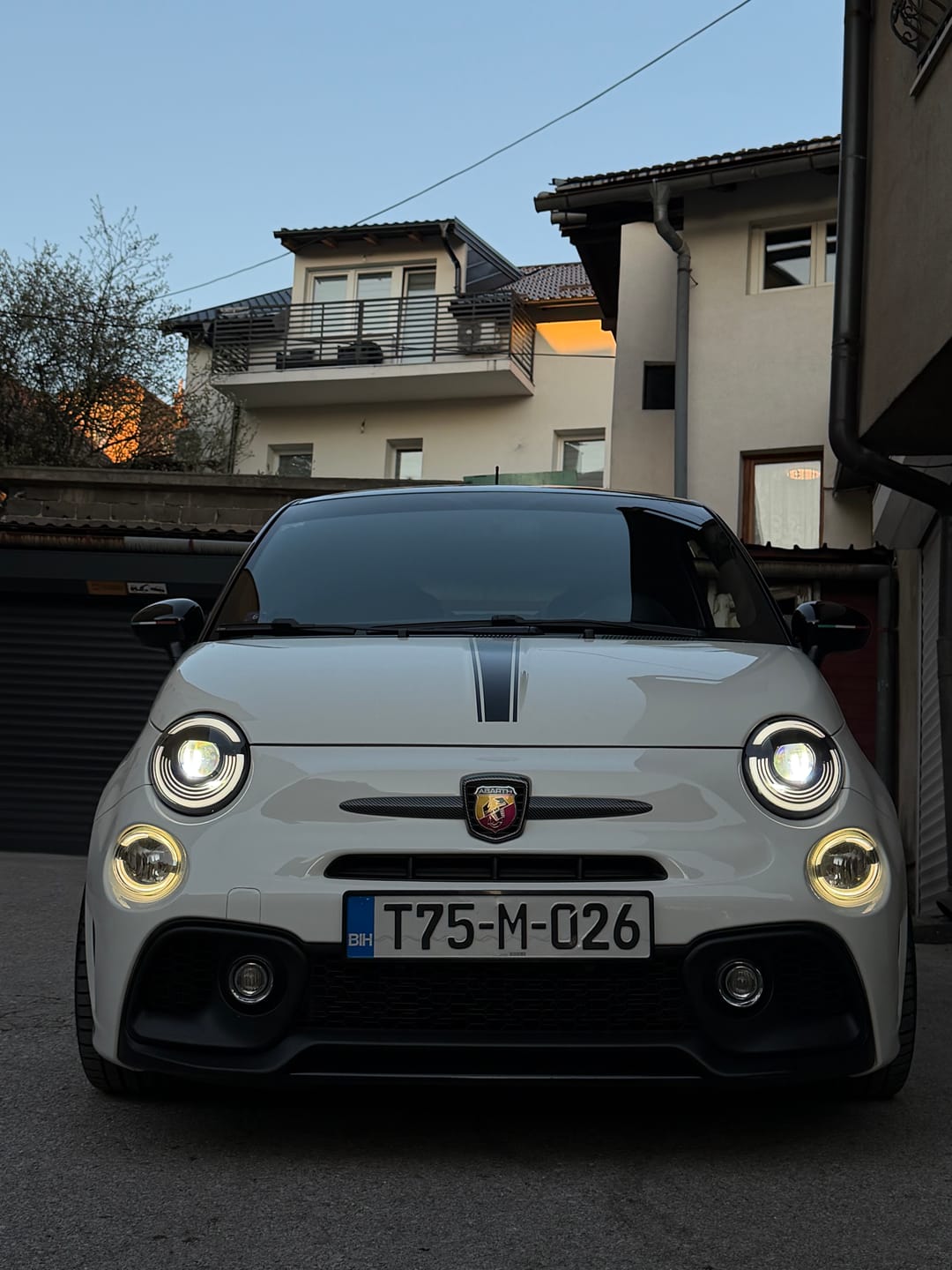 Customer photo review of Fari Full LED Anteriori Abarth & Fiat 500 (2008–2025)