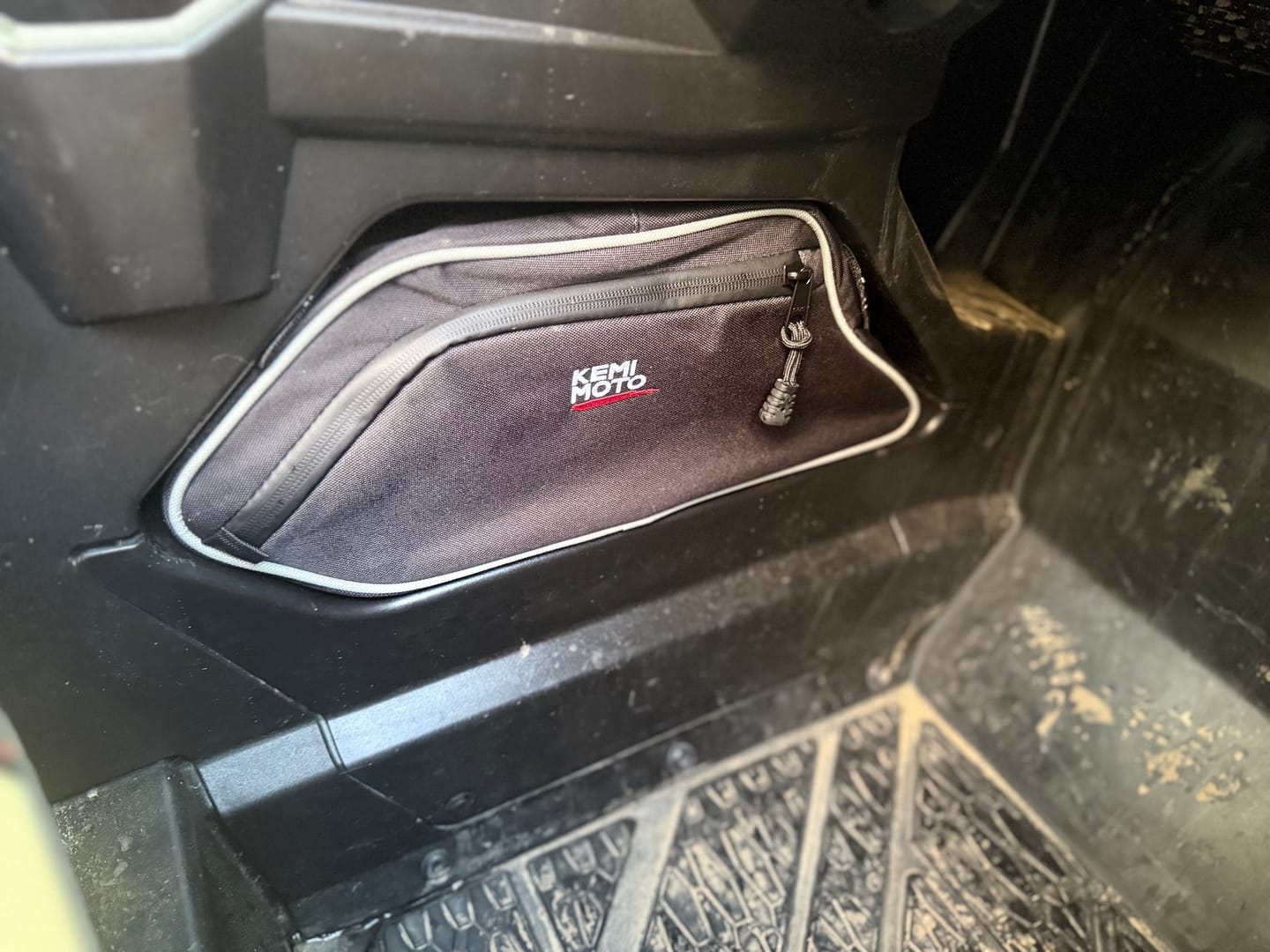Customer photo review of UTV Center Seats Storage Bag for Polaris General 2016-2023