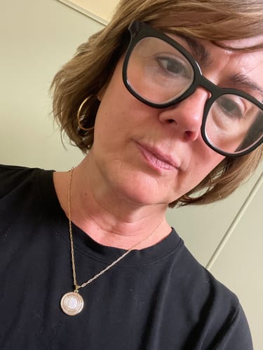 Customer photo review of Classic Mother Mary Necklace