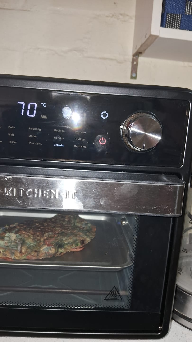 Customer photo review of Horno Freidora de Aire Full Edition 24 en 1 - 15L