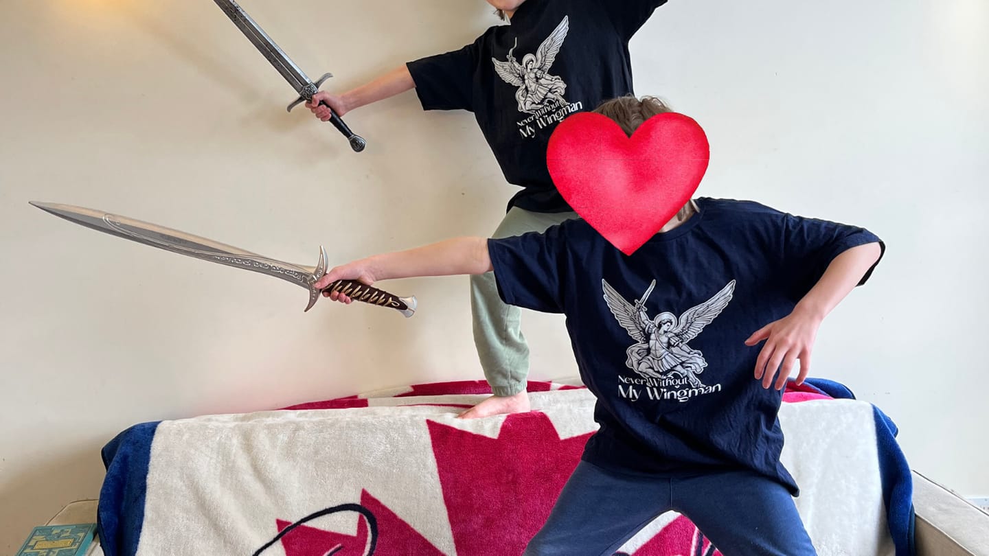 Customer photo review of Wingman Kids