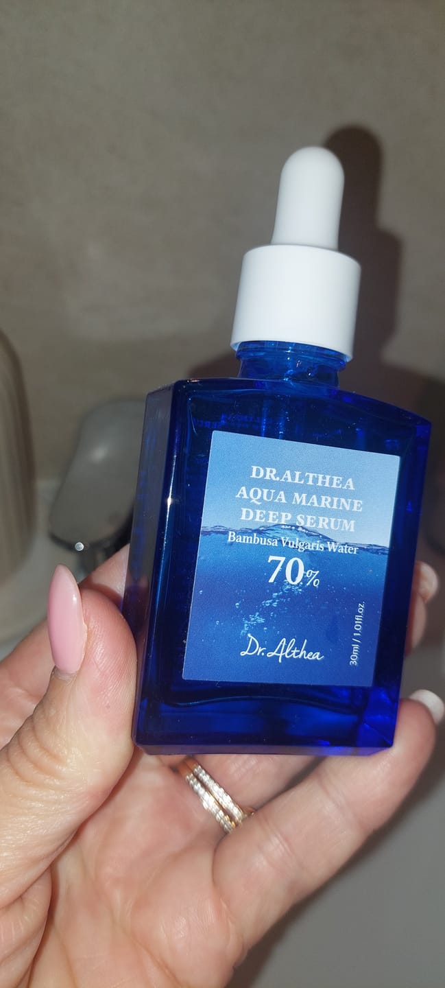 Customer photo review of Dziļi mitrinošs atjaunojošs serums Dr. Althea Aqua Marine Deep Serum