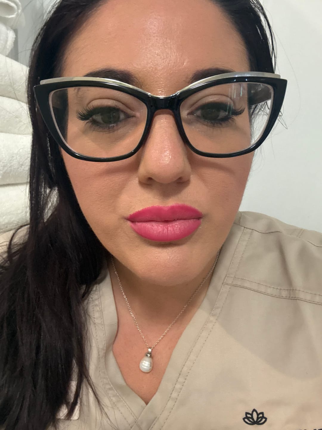 Customer photo review of Infinaluxe Customisable Lash Extensions (4 rows)
