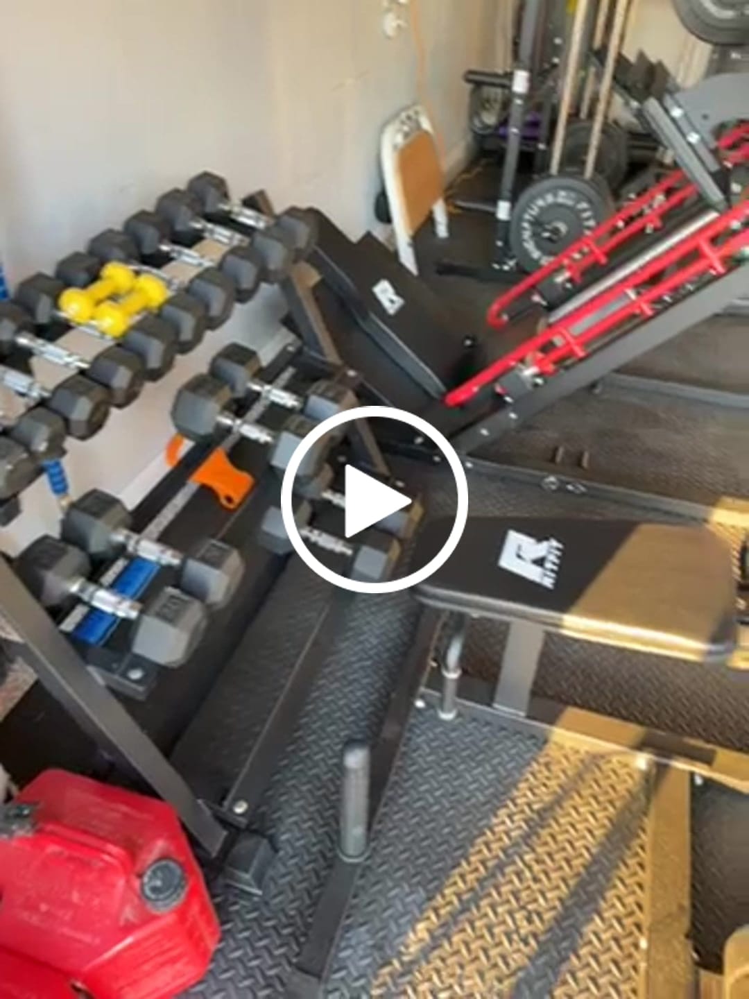 Customer video review of RitFit 3-Tier Dumbbell Weight Rack for Home Gym