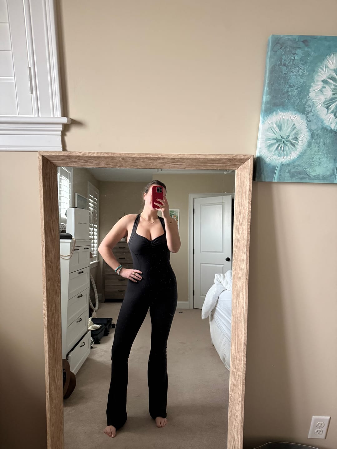 Customer photo review of The Sculpt Onesie / Black