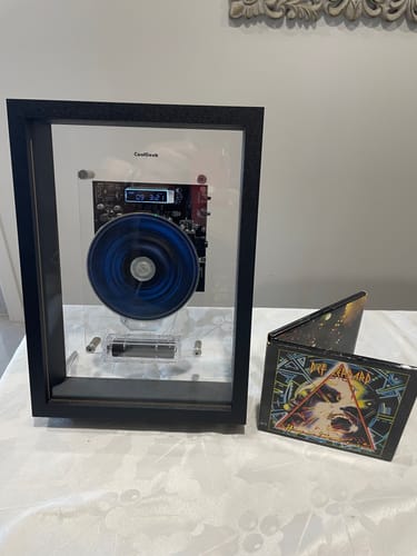 Customer photo review of M1 Music Frame CD Player