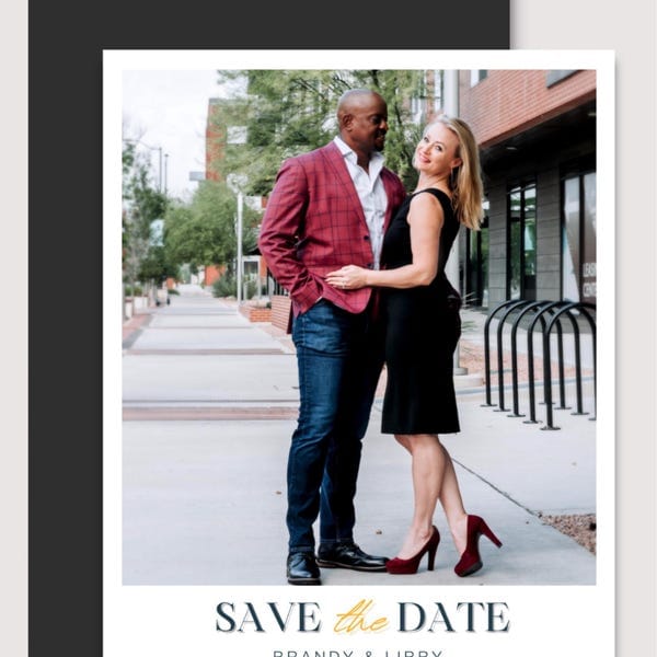 Customer photo review of Save The Date Magnets