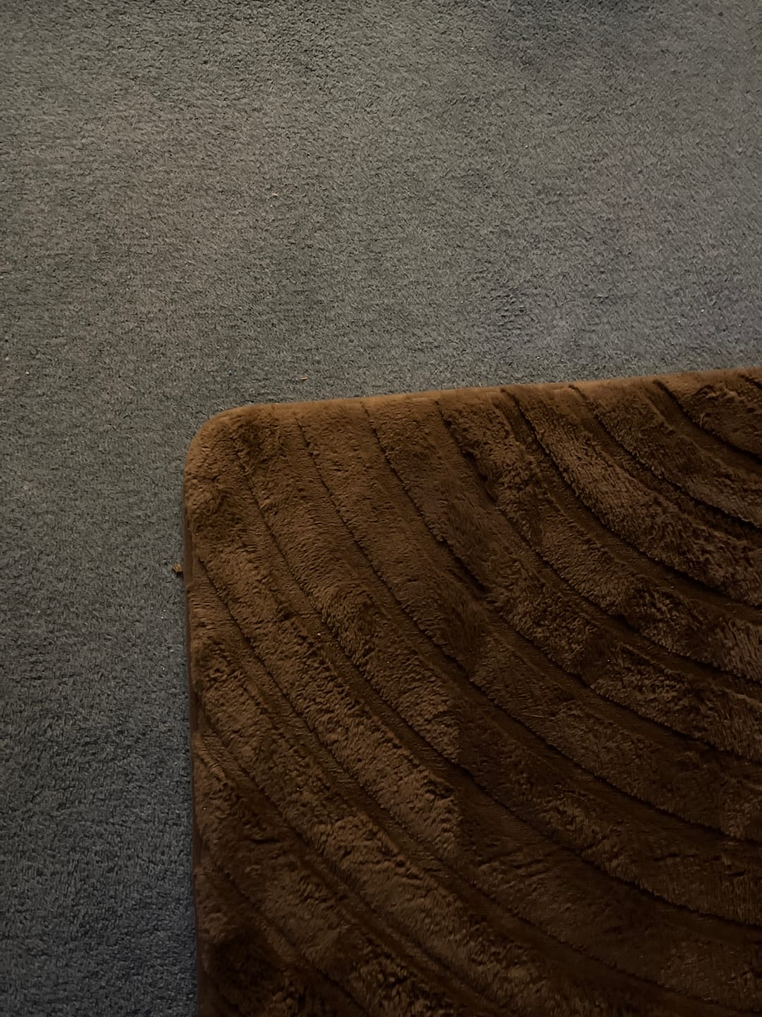 Customer photo review of Deluxe Shaggy Relax Mat - 35mm Memory Foam Base