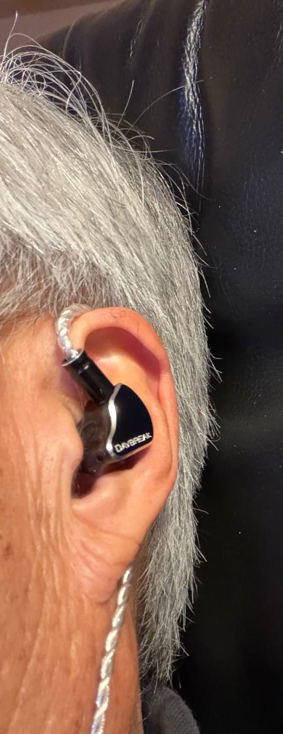 Customer photo review of CrinEar Daybreak In-Ear Headphones