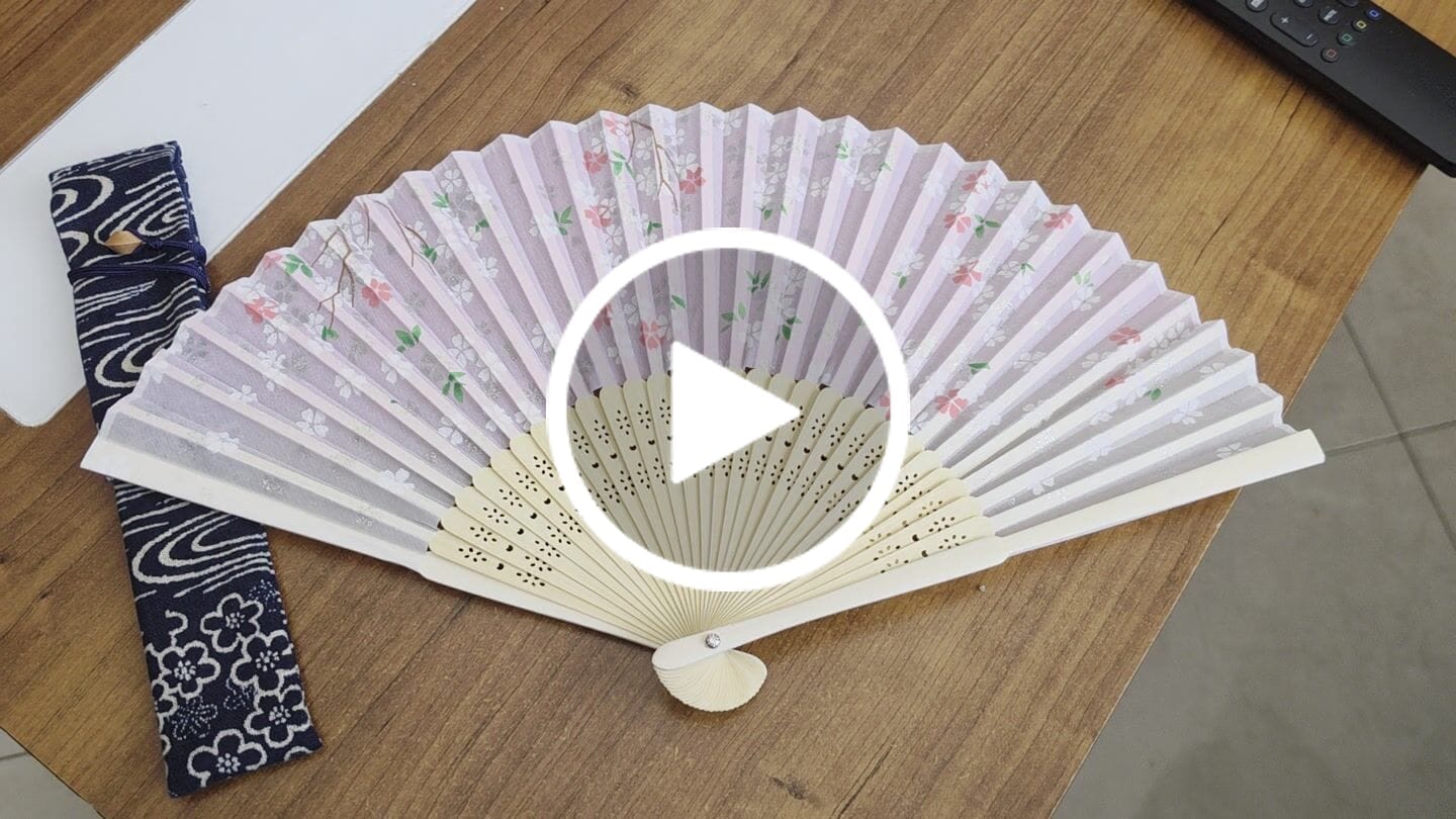 Customer video review of Abanico Japonés Primavera