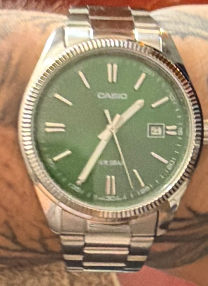 Customer photo review of Reloj Casio Análogo MTP-1302D-3AJF Verde 38,5mm JDM