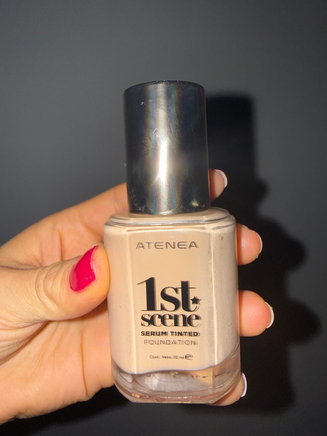 Customer photo review of TINTA DE MAQUILLAJE | SERUM TINTED