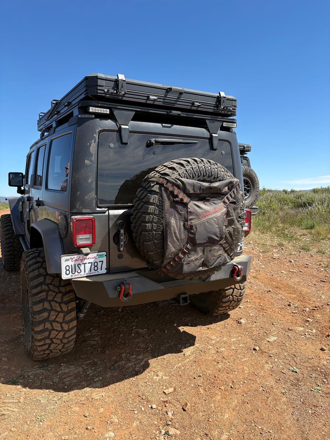 Customer photo review of Tire Harness & Mesh Bag Combo.