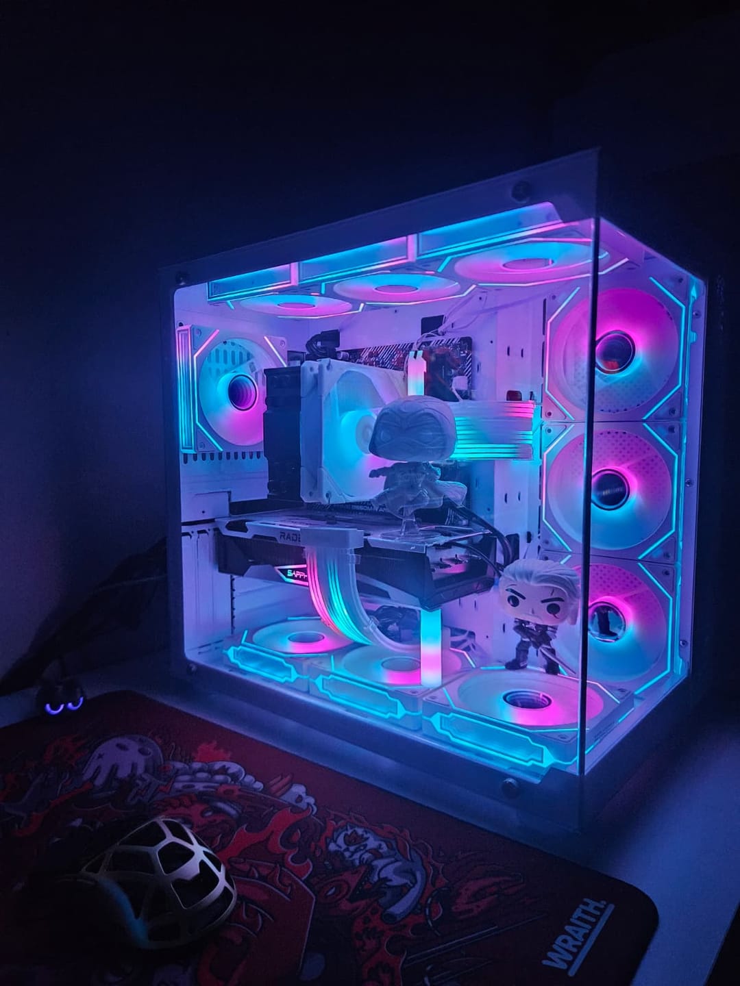 Customer photo review of AsiaHorse Aurora Learn PSU Cable Cover