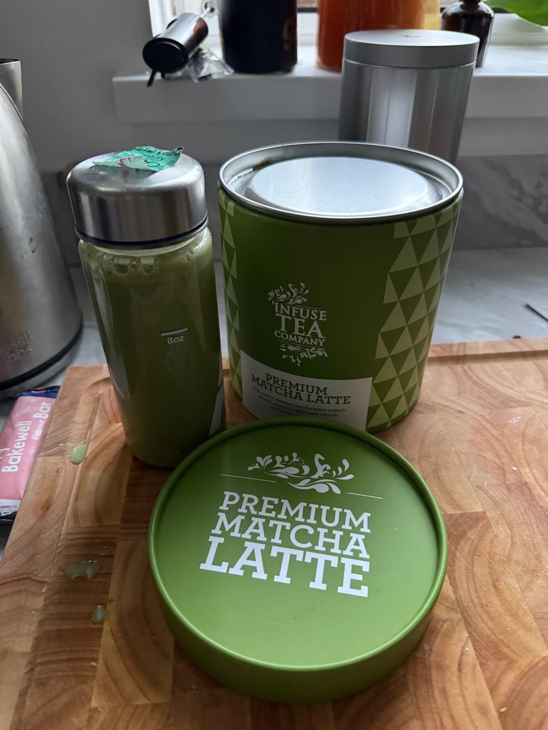 Customer photo review of Premium Matcha Latte