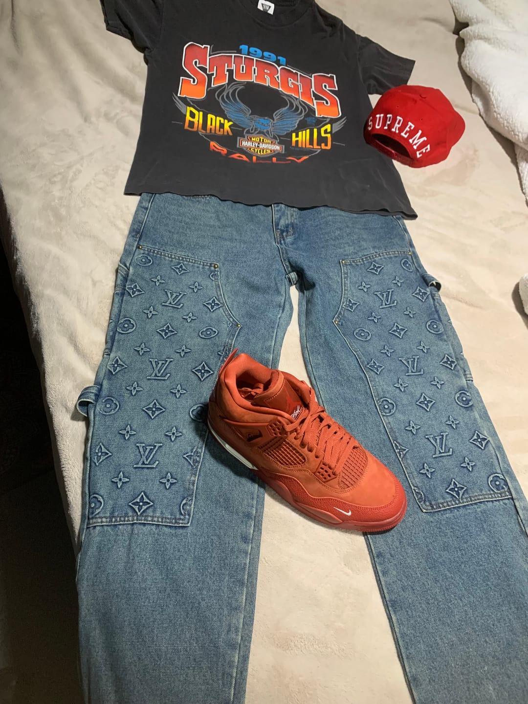 Customer photo review of 1991 Vintage Harley Davidson Sturgis Rally Tee (M/L)