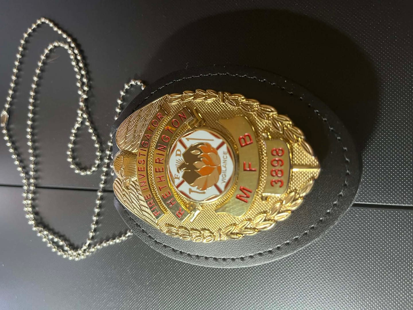 Customer photo review of Customizable Badge BA02
