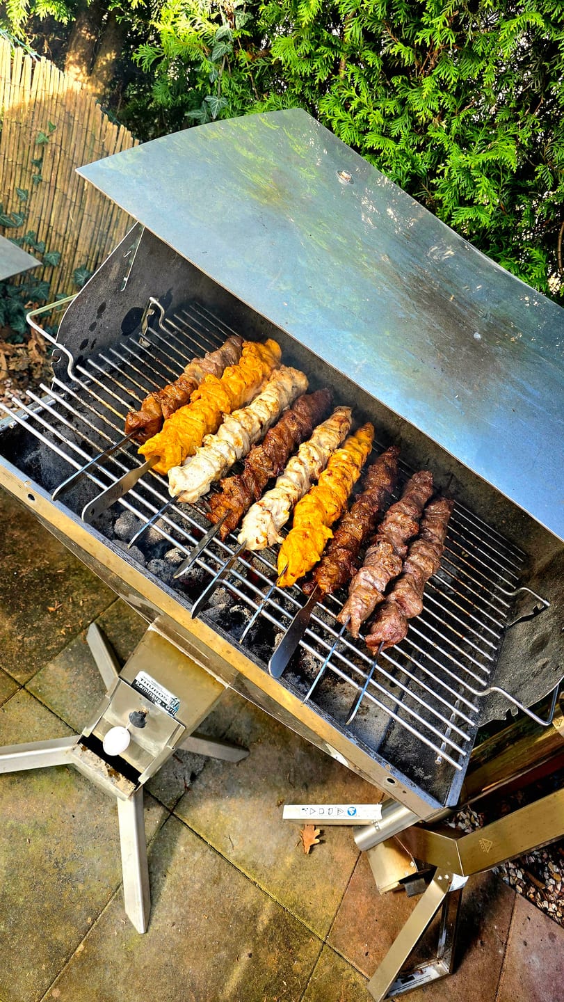 Customer photo review of Rinder-Schaschlik BBQ – rauchig-süß mariniert & grillfertig | mySchaschlik