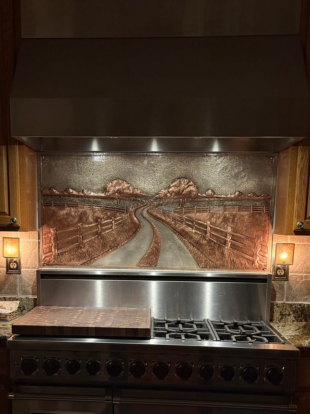 Customer photo review of Natuross Country Road With Fence Panel