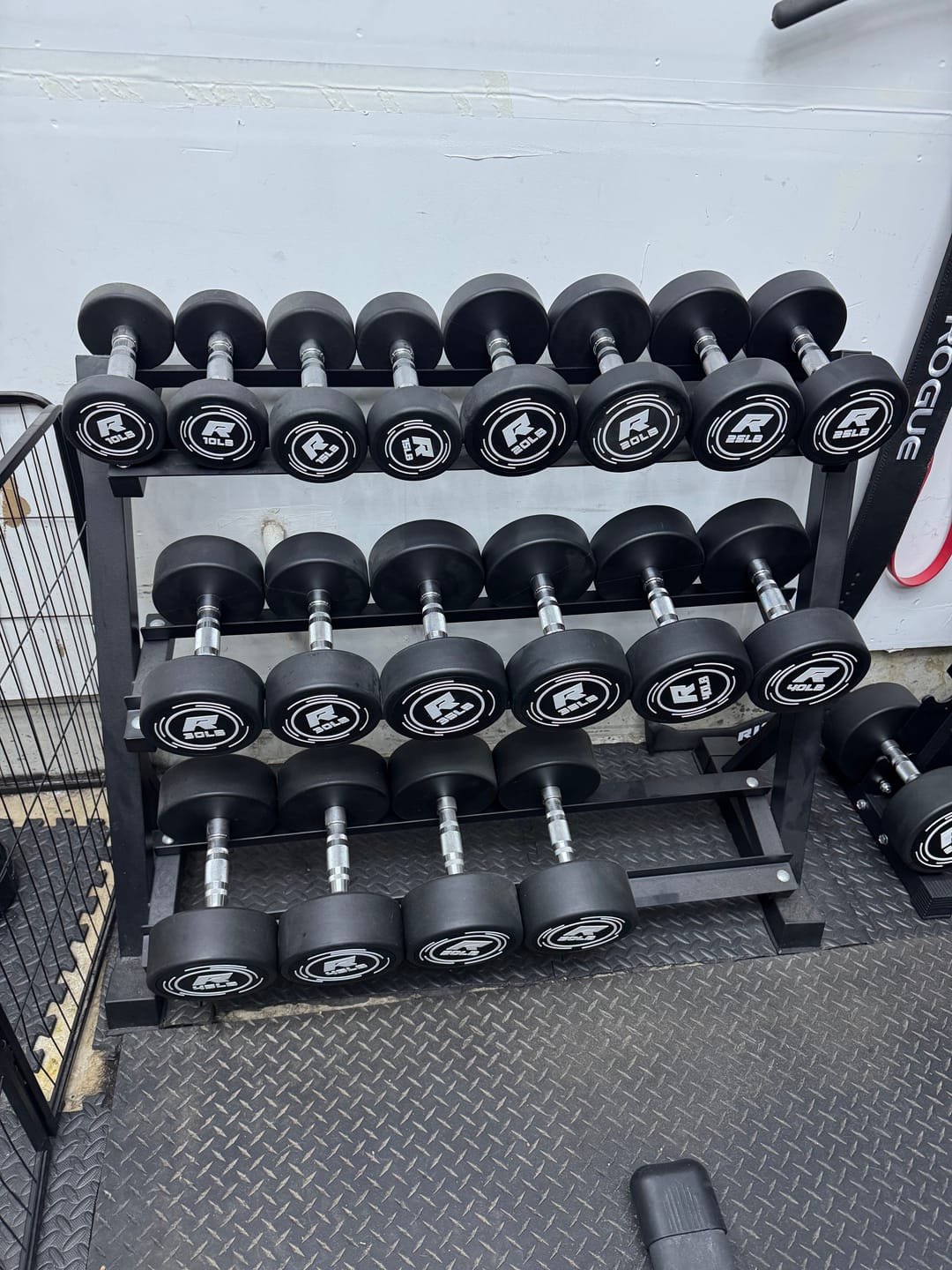 Customer photo review of RitFit 3-Tier Dumbbell Weight Rack for Home Gym