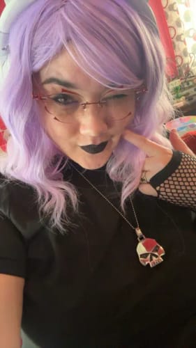 Customer photo review of Flare Eyeglasses