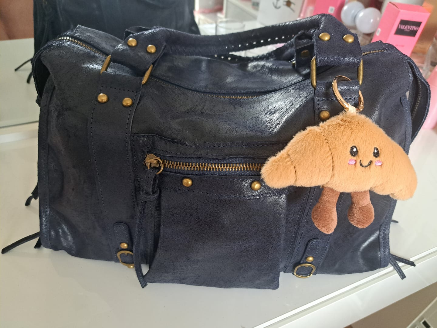 Customer photo review of It girl bag navy