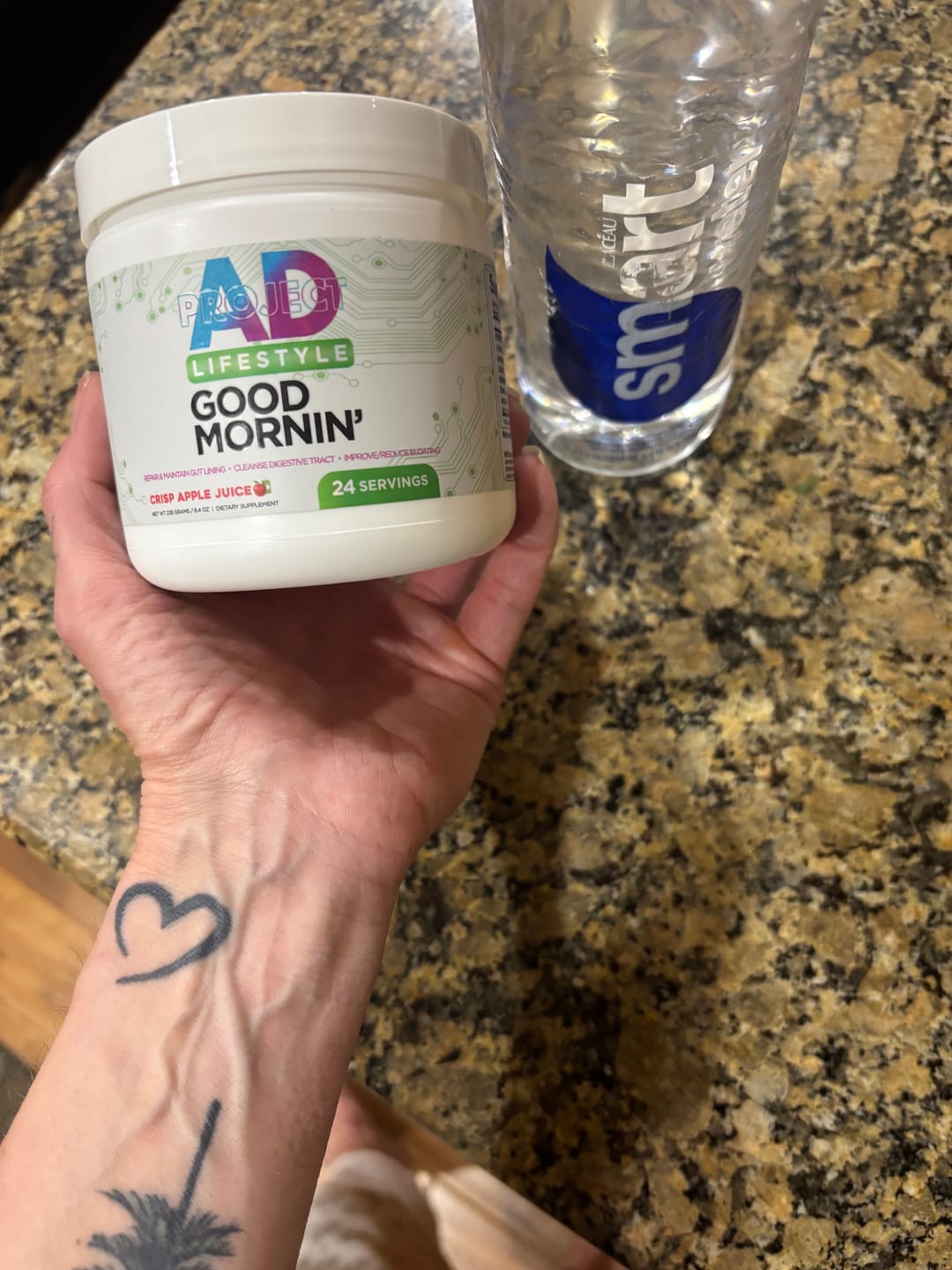 Customer photo review of Good Mornin | Detox and Gut Performance Drink