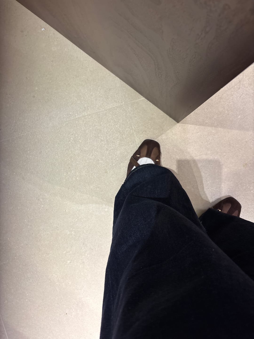 Customer photo review of Theia・Squared Toe Cross Strap Mary Jane Sneakerina