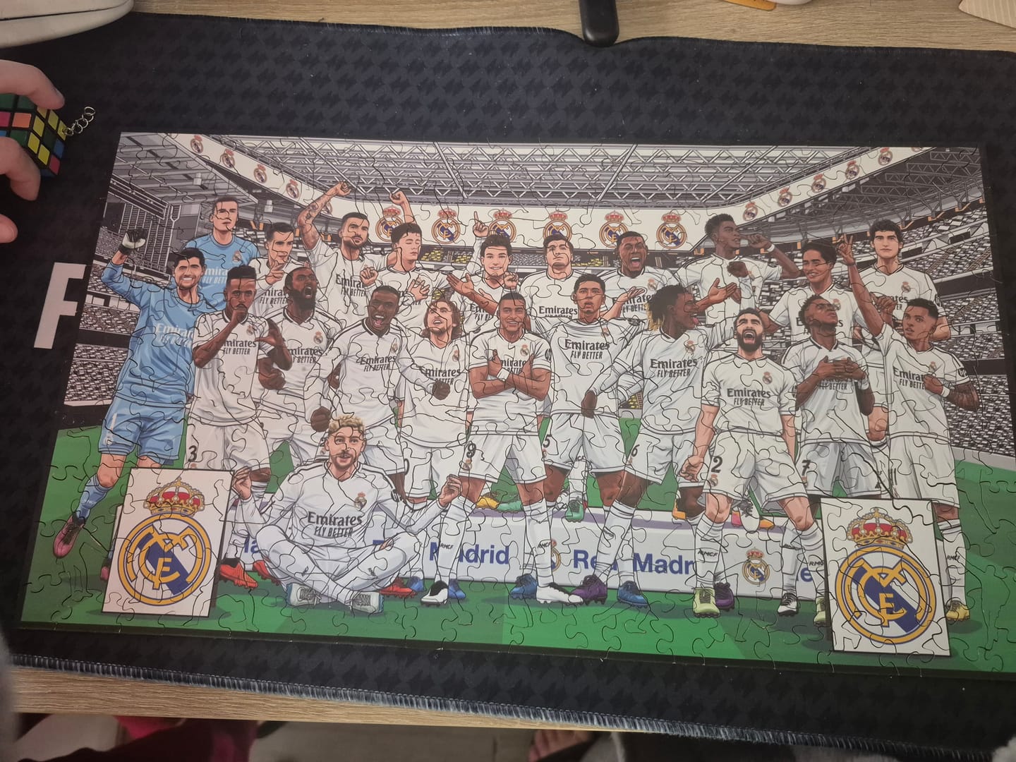 Customer photo review of Set De Montage De Puzzle