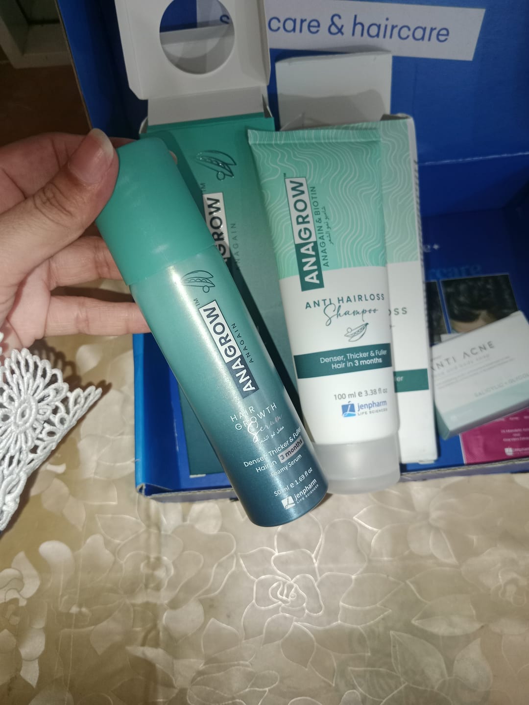 Customer photo review of ZERO HAIRFALL DUO