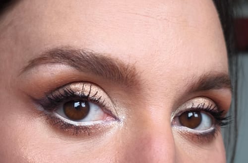 Customer photo review of P. Louise Breakfast Bites All-In-One Makeup Palette