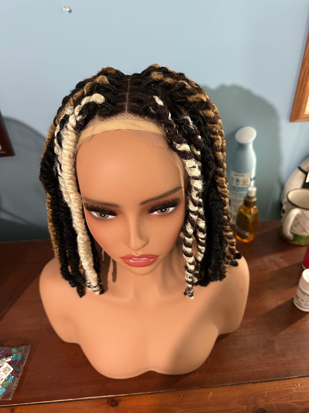 Customer photo review of Twist Faux Locs Wig - OFFSET