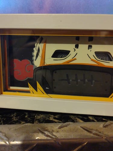 Customer photo review of Naruto Led Box Lamp Night Light