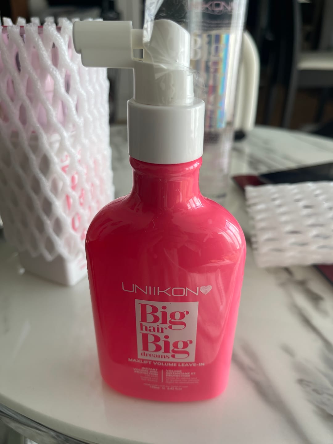 Customer photo review of Spray Volume Uniikon MaxLift - 200ml