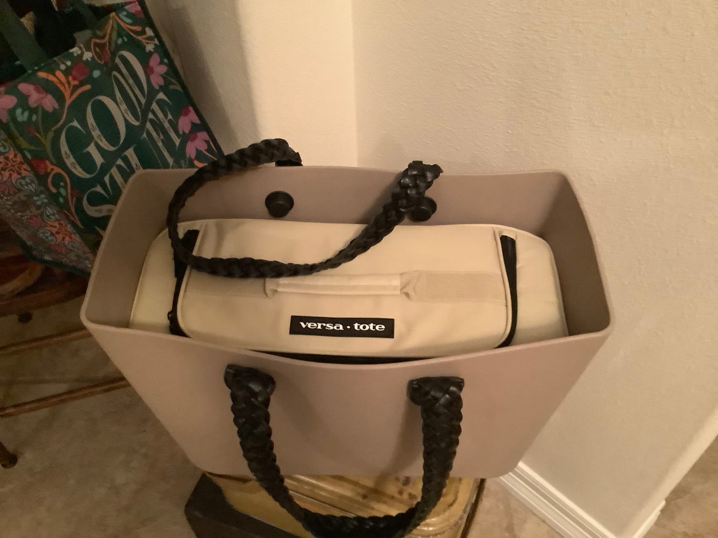 Customer photo review of Versa Tote Cooler Liner V2