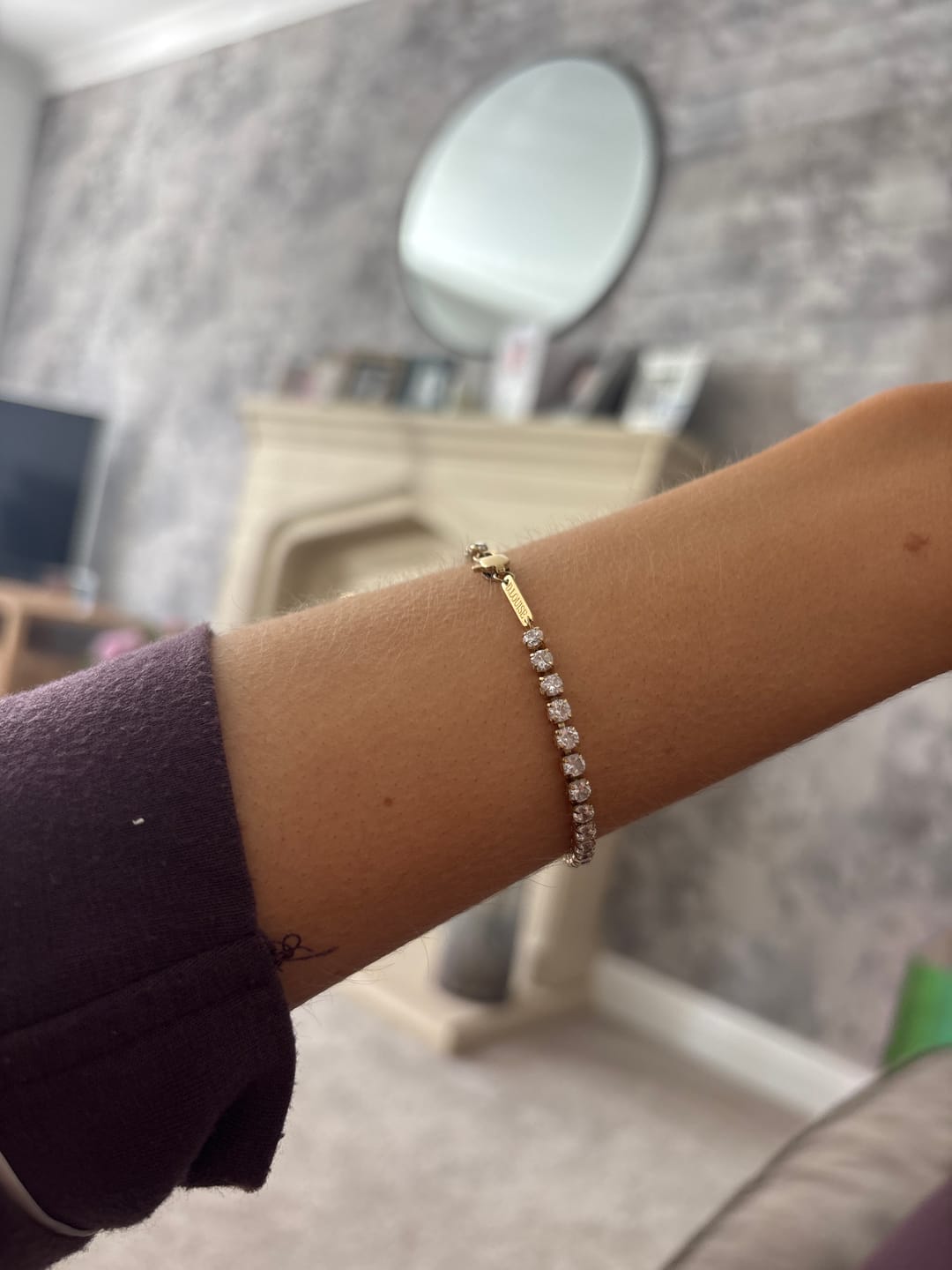 Customer photo review of Tennis Bracelet