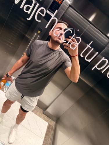 Customer photo review of Training Sport Tee Icon - Army Green