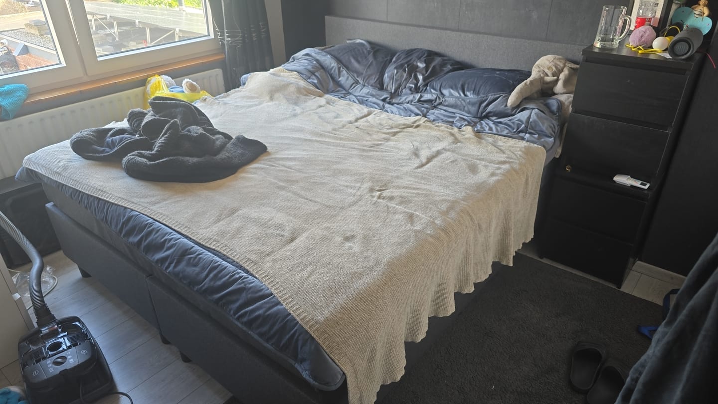 Customer photo review of Boxspring Relax (Extra hoge instap)