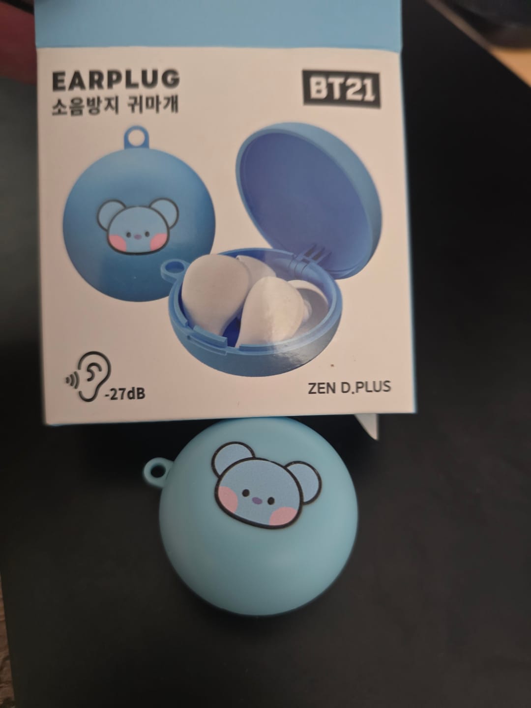 Customer photo review of BT21 MININI EARPLUG