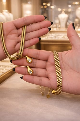 Customer photo review of Bliss Necklace