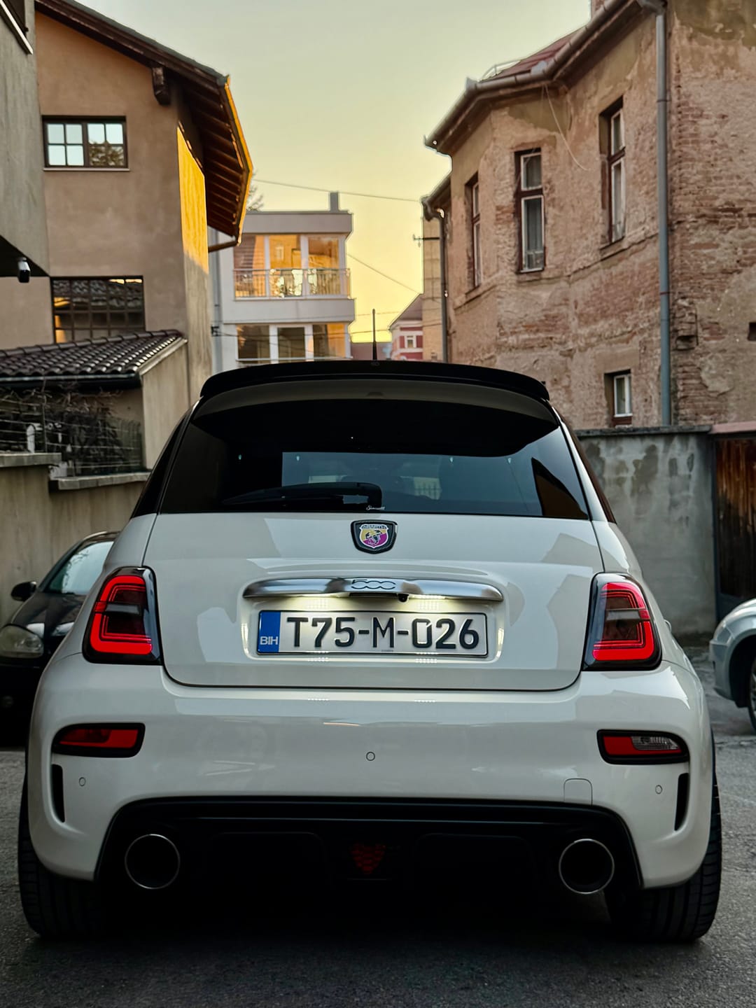 Customer photo review of Fari LED Posteriori Abarth & Fiat 500 (2008-2025)