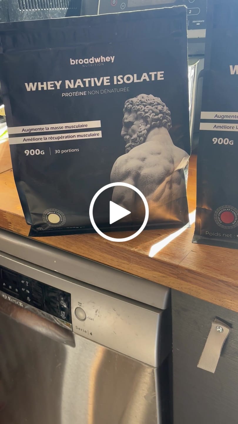 Customer video review of Whey Isolate Native