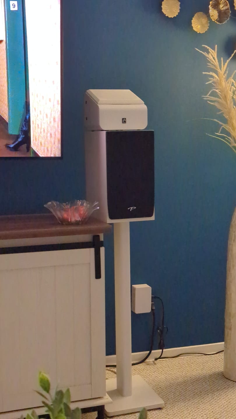 Customer photo review of A5 Atmos 5.25" Immersive Reflective/Height Module Speaker Pair