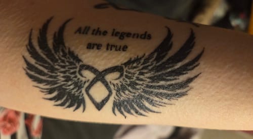 Customer photo review of TattooNumbx Numbing Cream