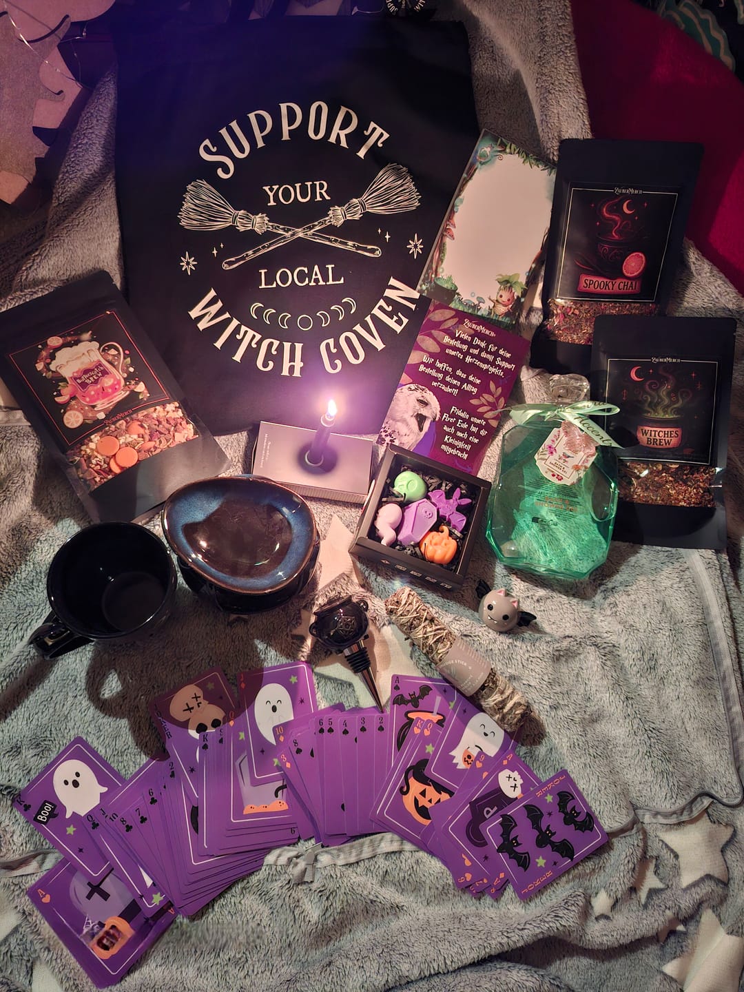 Customer photo review of Witchy Box APRIL (Monatlich wechselnd & limtiert)